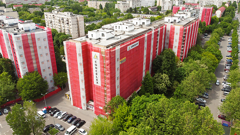 2 milioane m² de izolație termică pentru fațadele blocurilor reabilitate în București