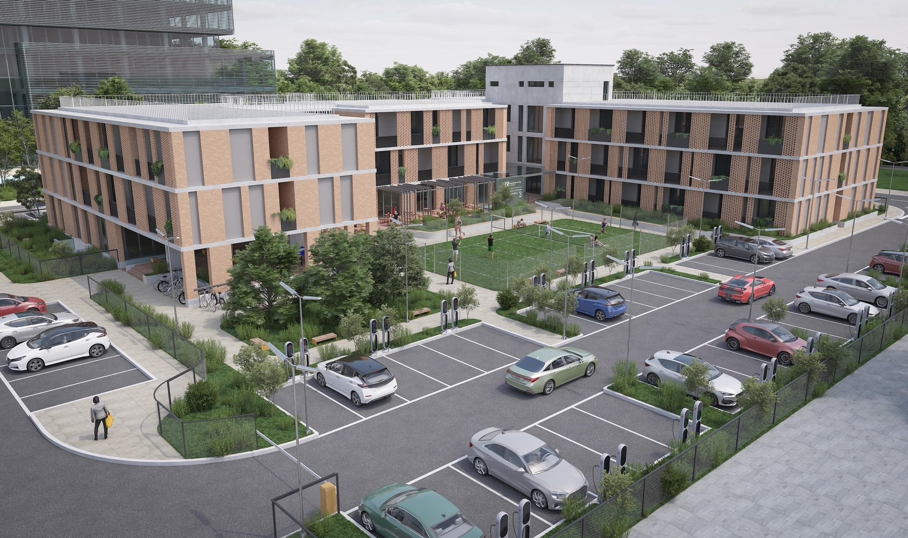 Student Dorms in Ghiroda