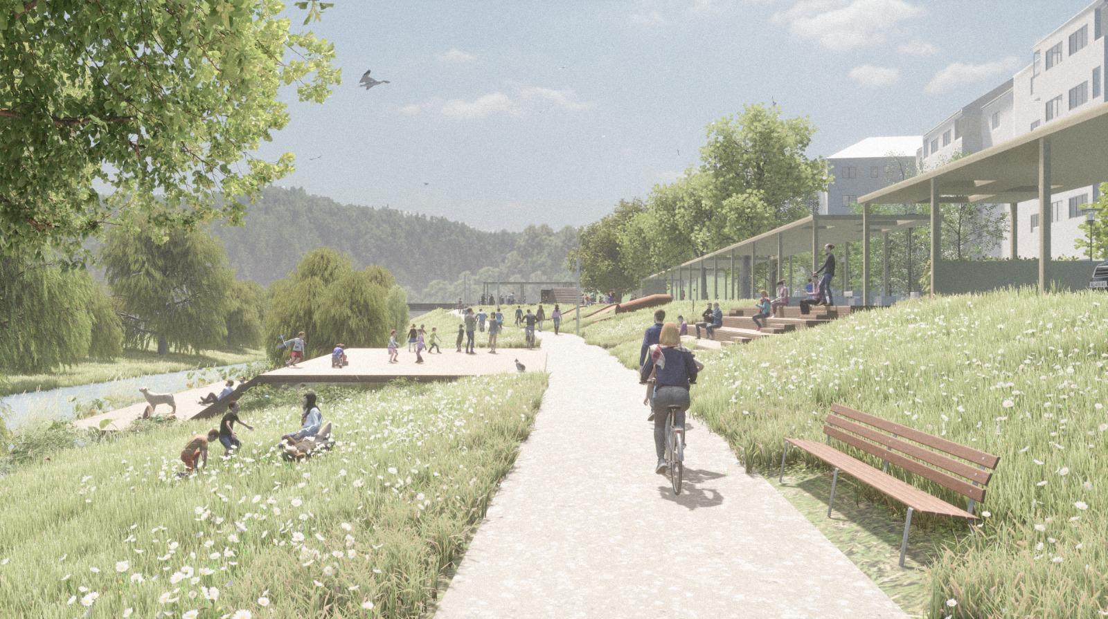 Crasna River Promenade – Șimleu Silvaniei