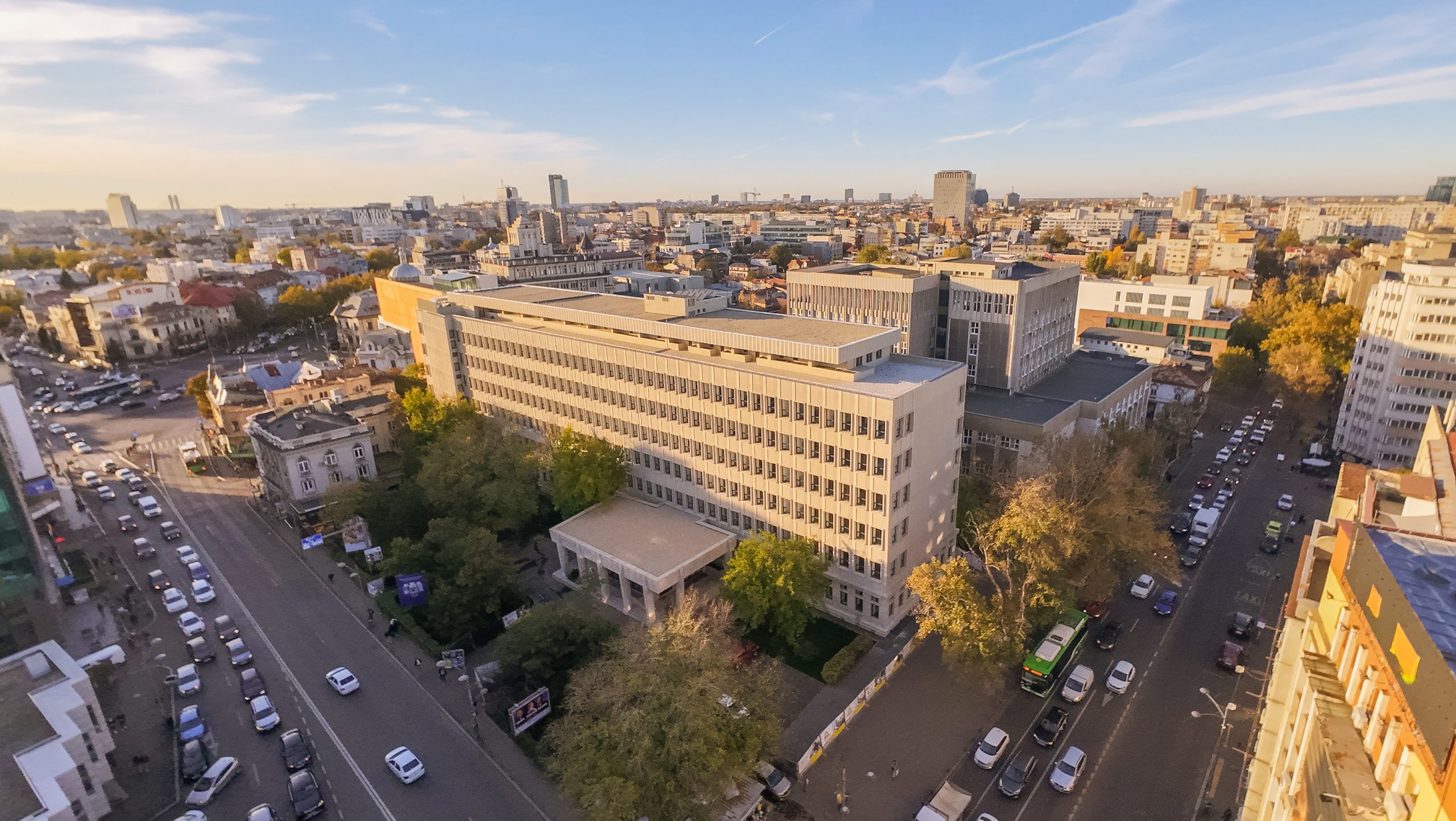 Bucharest University of Economic Studies Mihai Eminescu building
