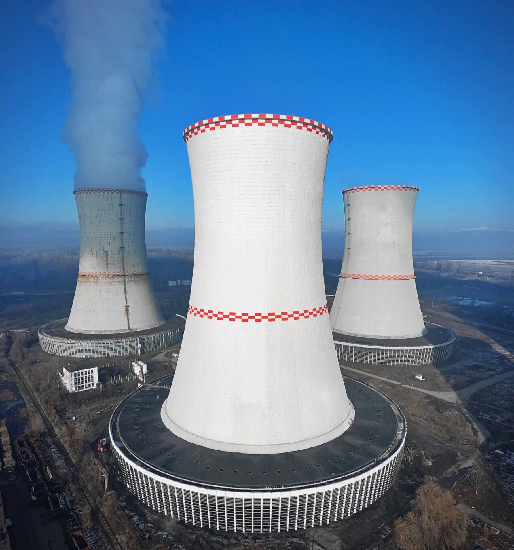 Cooling Towers SE Rovinari