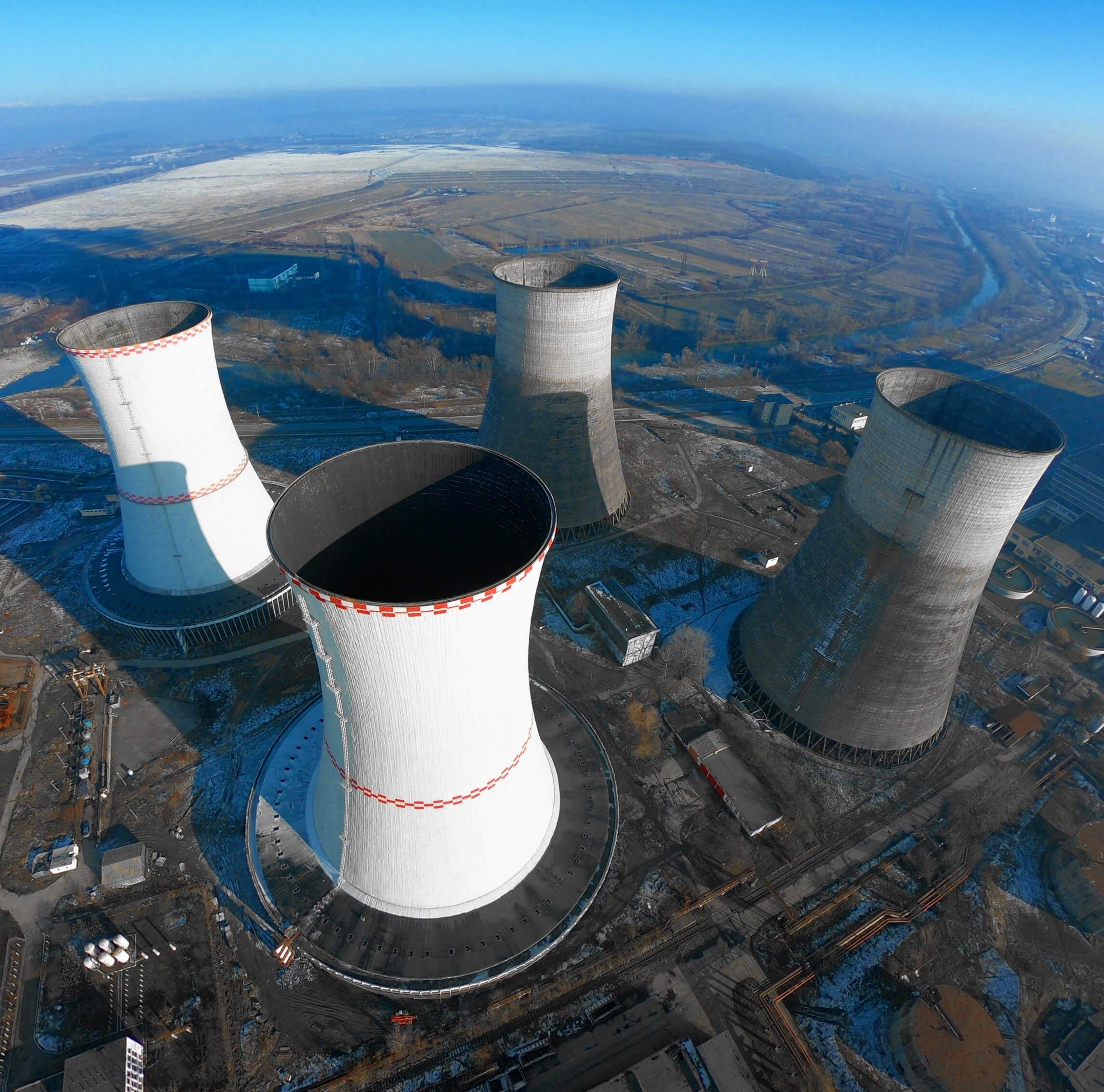 Cooling Towers SE Rovinari