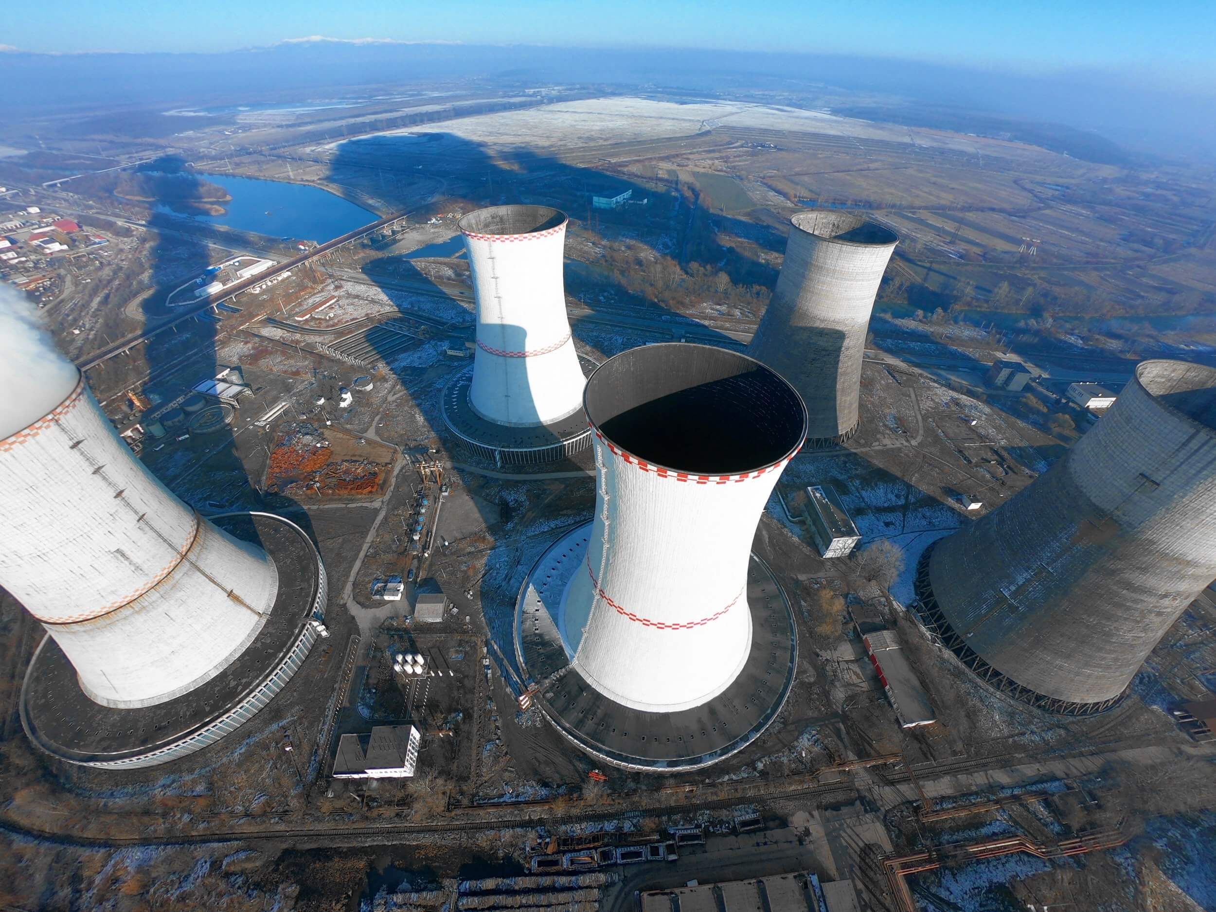 Cooling Towers SE Rovinari